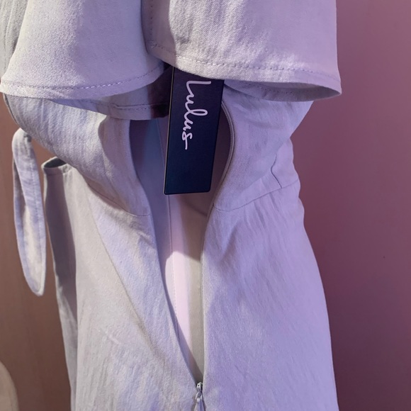 Lulus Sea Day Light Blue Skater Dress XS - Picture 14 of 15